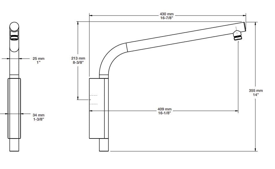Термостатический набор для душа с душем BARIL Flora B47 ARCH-00076719 - Вид №4