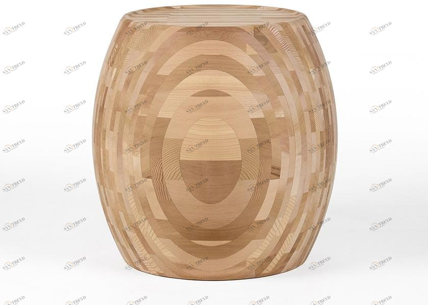 Wildspirit Круглый журнальный столик из кедра Motley sun-id-1440530