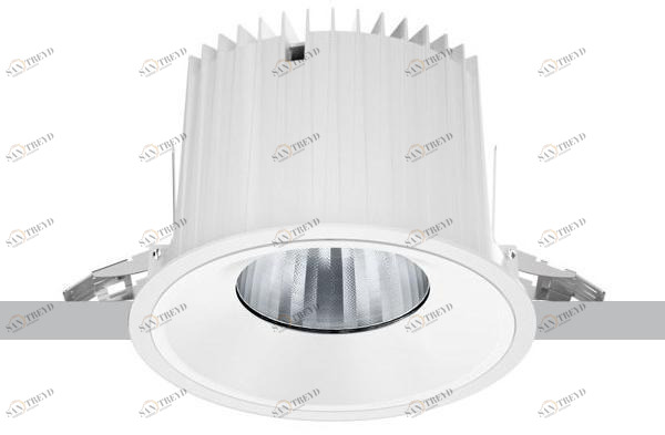 iGuzzini Круглый встраиваемый точечный светильник для подвесных потолков Reflex c.o.b sun-id-1362779