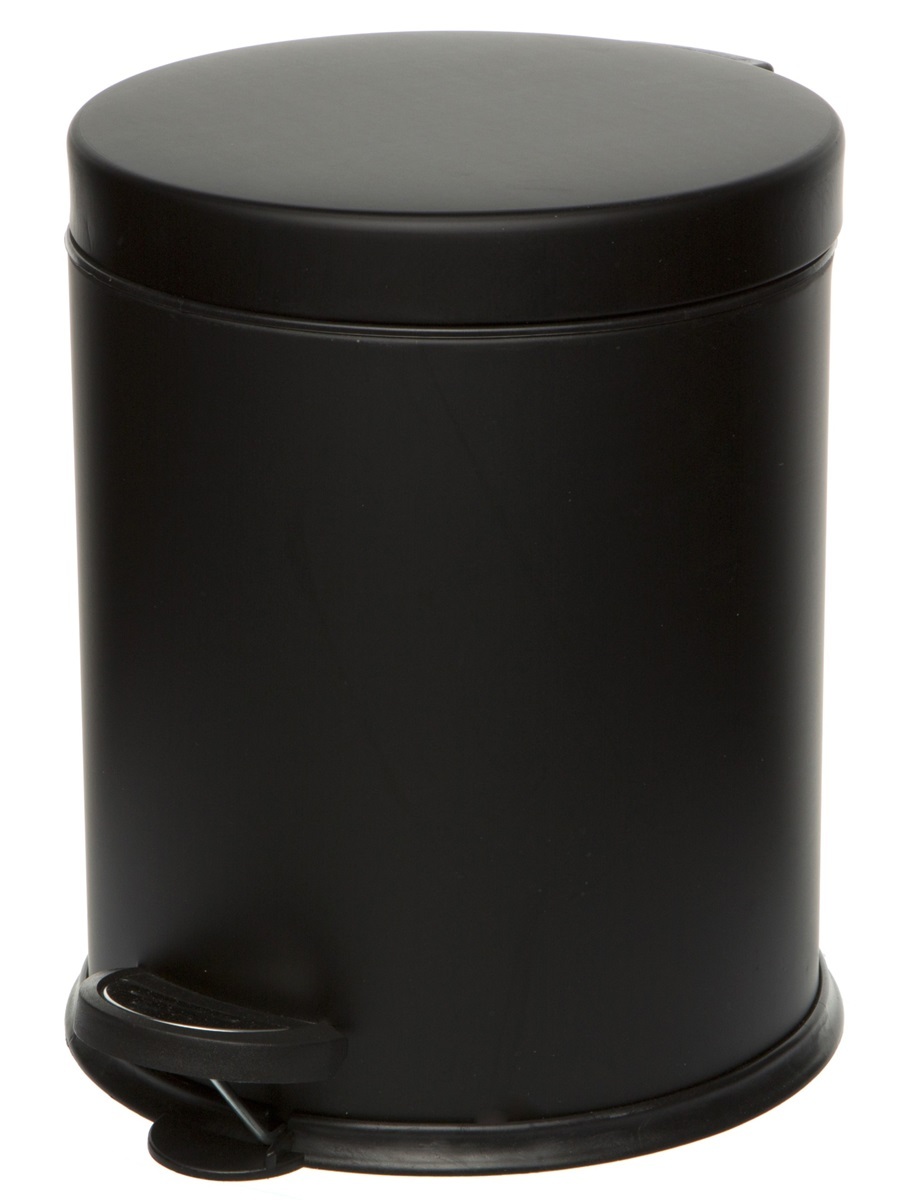 Вёдра с педалью и крышкой Tucana 5L Black NAVAKO 11522