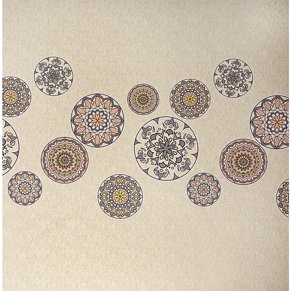 Скатерть «Этно» 160х140 см цвет бежевый Santreyd OXFORD STLM-2107336 - Вид №1