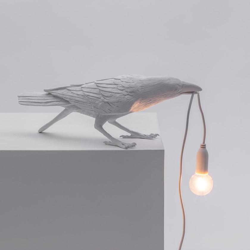 Seletti Светодиодная настольная лампа из смолы Bird lamp sun-id-1388583 - Вид №9