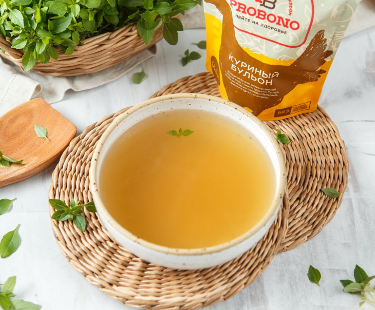 6273 Бульон Куриный (коллагеновый) Александр Сазонов и Иван Урываев Вкусляндия  - Вид №1