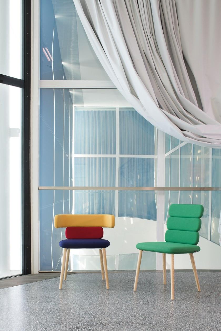 Luxy Стул из ткани с подлокотниками Cluster sun-id-1394125 - Вид №2