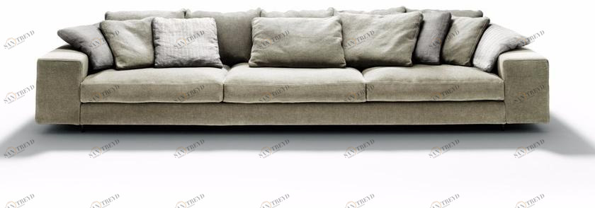 DE PADOVA Диван из ткани с шезлонгом sun-id-1381442