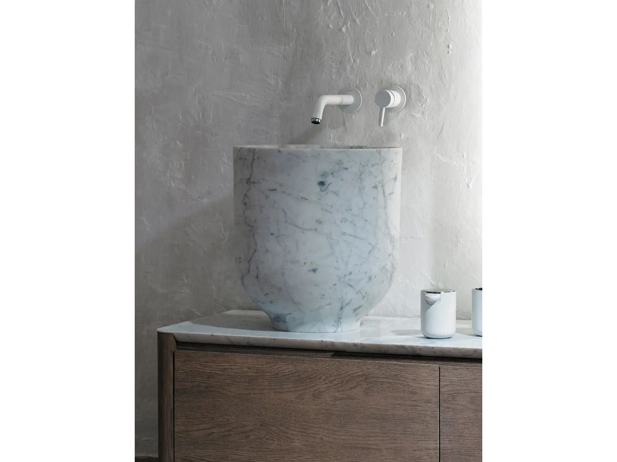 Мраморная раковина с одной круглой столешницей Inbani ORIGIN ARCH-00121922 - Вид №8