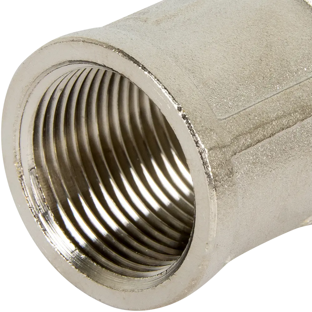 Муфта Valtec внутренняя резьба 3/4" никелированная латунь VTr.270.N.0005 STLM-2042781 - Вид №1