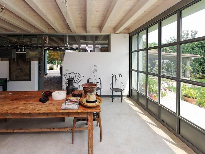 PALLADIO Распашное окно из стали с терморазрывом sun-id-1442575 - Вид №6