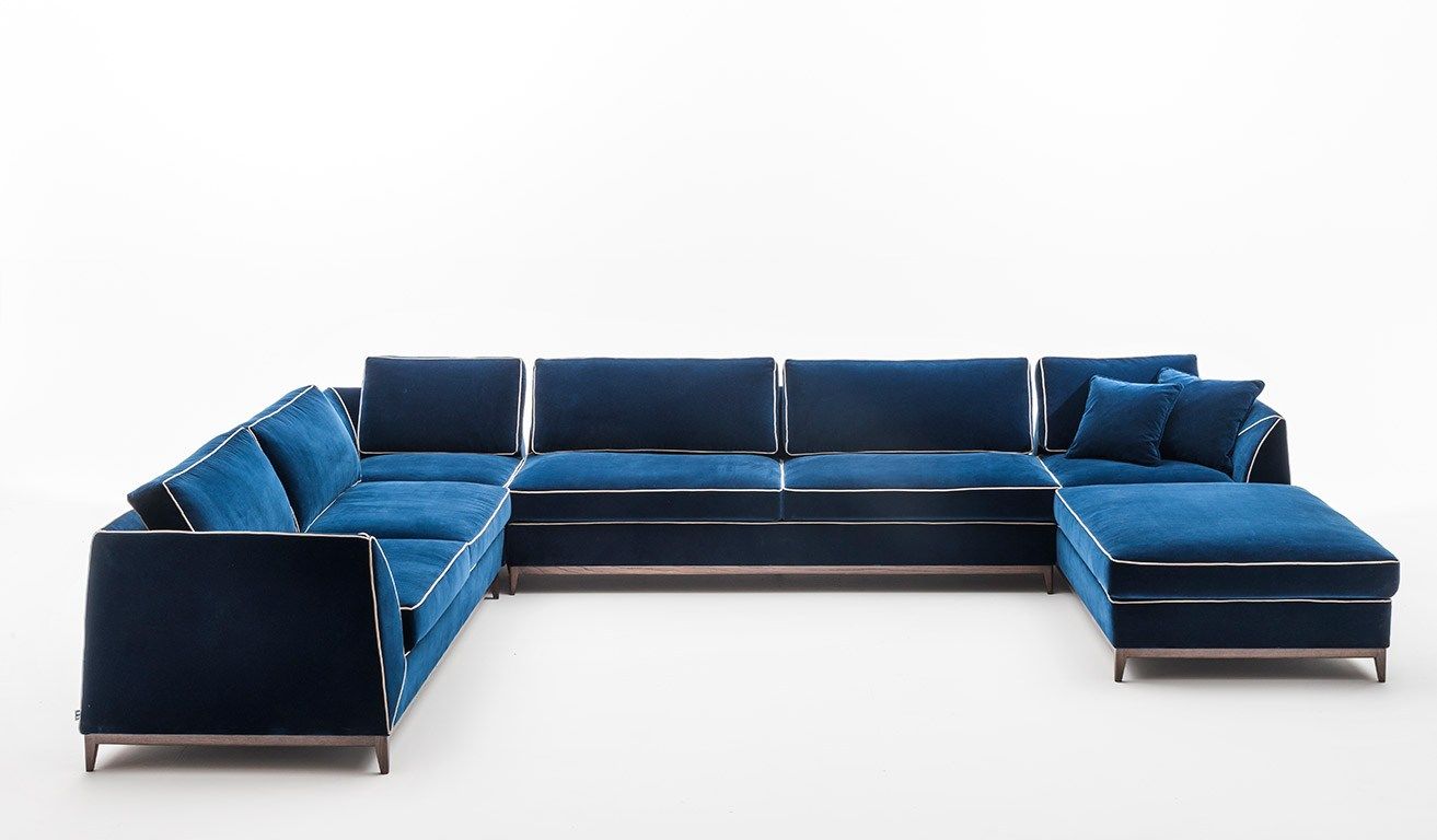 Тканевый диван с полуостровом OAK Милан ARCH-00067012 - Вид №1