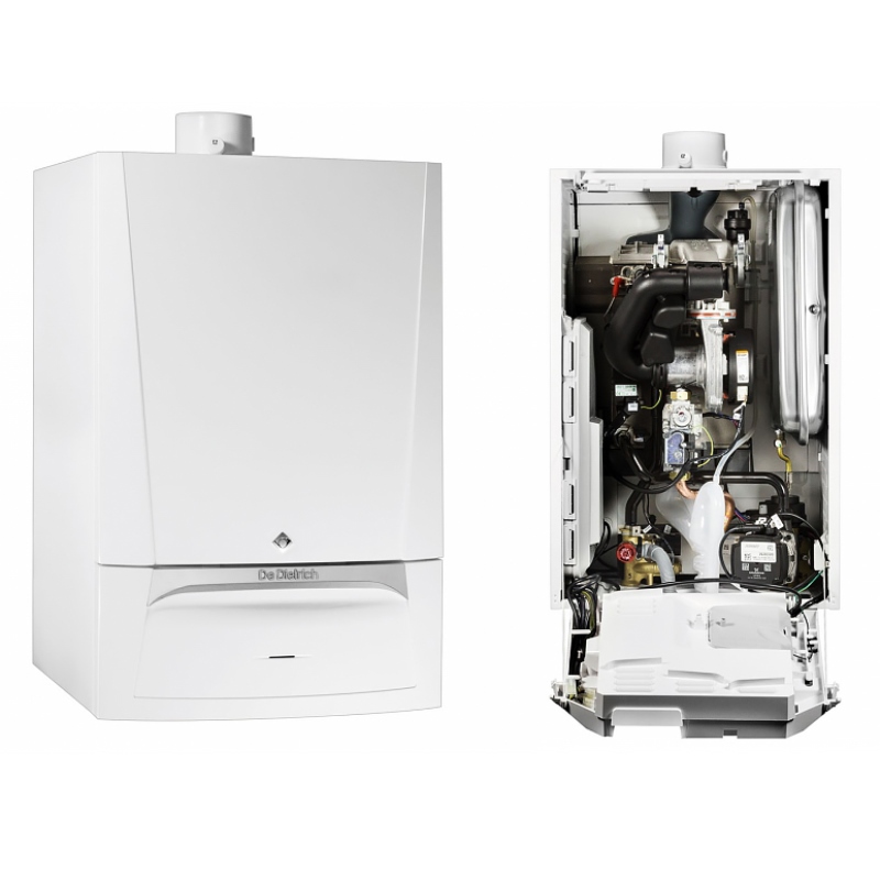 Котел газовый настенный De Dietrich EVODENS AMC 35 конденсационный с автоматикой DIEMATIC Evolution35,6 кВт 7670369 - Вид №2