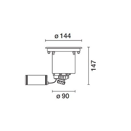 Из нержавеющей стали напольные светодиодные карты iGuzzini Light Up ARCH-00106779 - Вид №4