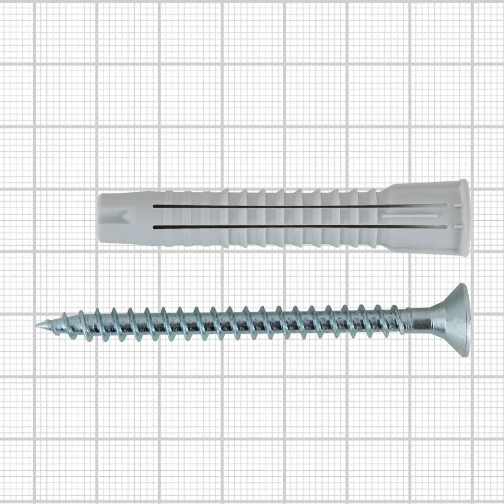 Дюбель-шуруп Standers 10x60 мм нейлон 4 шт STLM-2007361 - Вид №4