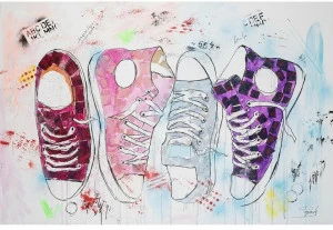 NOVOCUADRO ART COMPANY Картина на холсте Lydia gordillo