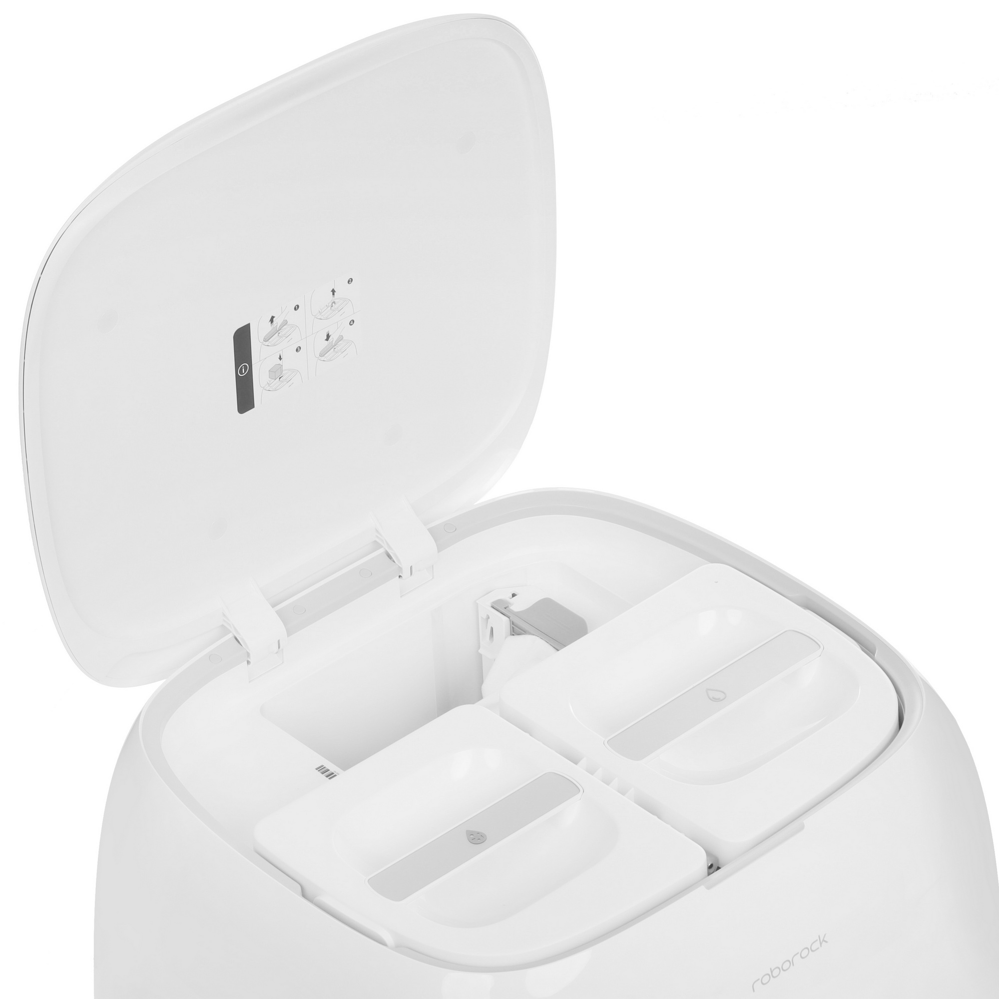 5613622 Робот-пылесос Roborock Qrevo Curv X белый STDN-0026583 - Вид №7