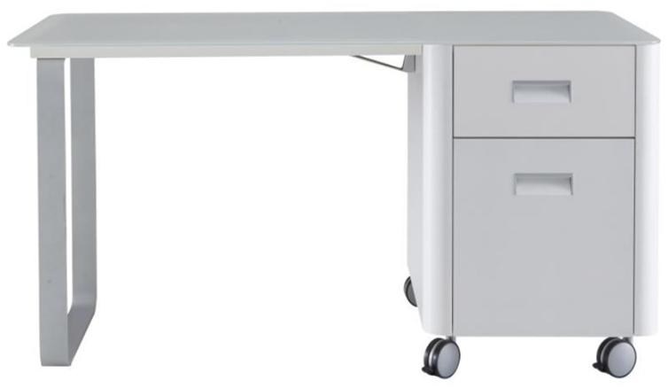 Ligne Roset Прямоугольный стол из ламината с ящиками Travel studio 001paj3d - Вид №1