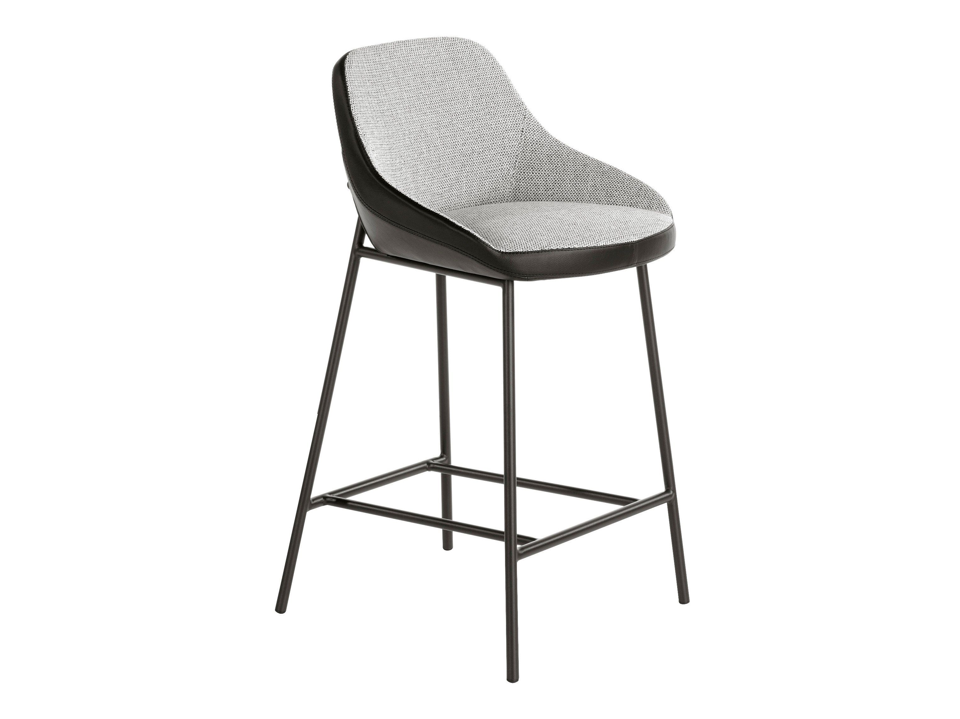 Мягкий кухонный табурет с подставкой для ног Angel Cerda New Chair ARCH-00002302