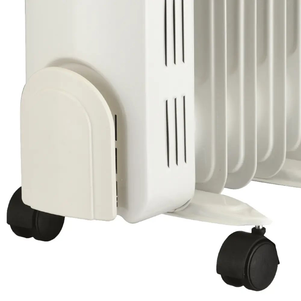 Обогреватель масляный Monlan MR-25 с механическим термостатом 2500 Вт 11 секций цвет белый STLM-2066323 - Вид №3