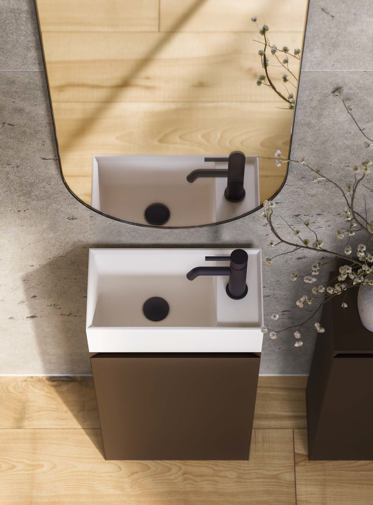 Полная мебель для ванной комнаты ITLAS Essential ARCH-00074072 - Вид №3