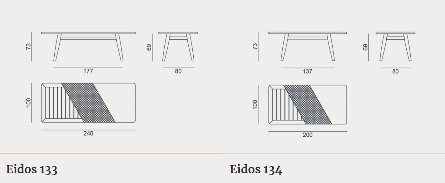 Прямоугольный стол с бетонной столешницей Gervasoni Gervasoni Outdoor ARCH-00070486 - Вид №2