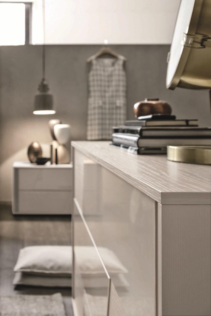 Gruppo Tomasella Лаковая прикроватная тумба с ящиками Kross sun-id-1438547 - Вид №3