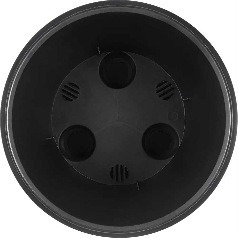 Горшок цветочный Ingreen Manhattan ø23 см h25.3 см v5 л пластик оникс STLM-2122946 - Вид №1