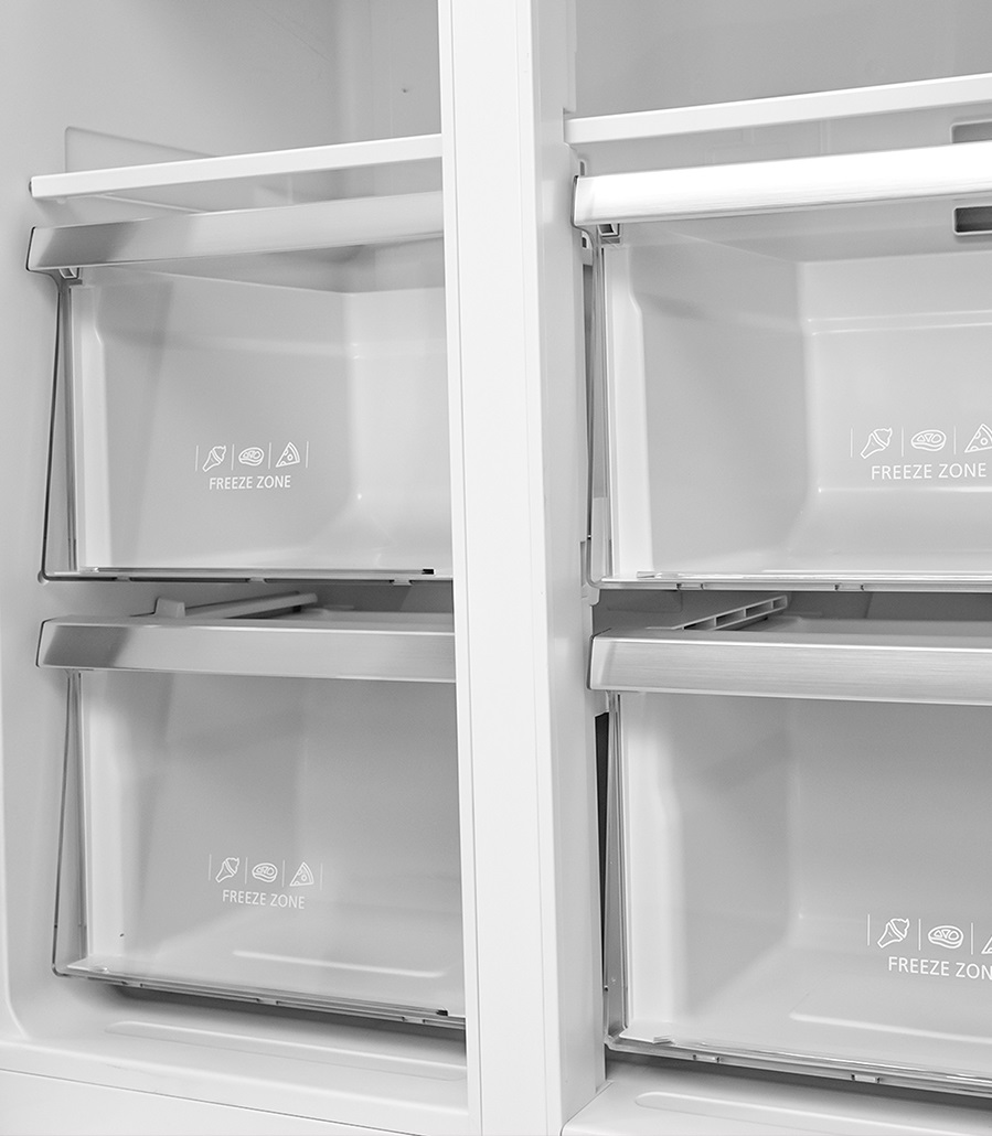 9242188 Холодильник Side by Side   LEX LCD432GrID серый STDN-0027310 - Вид №2