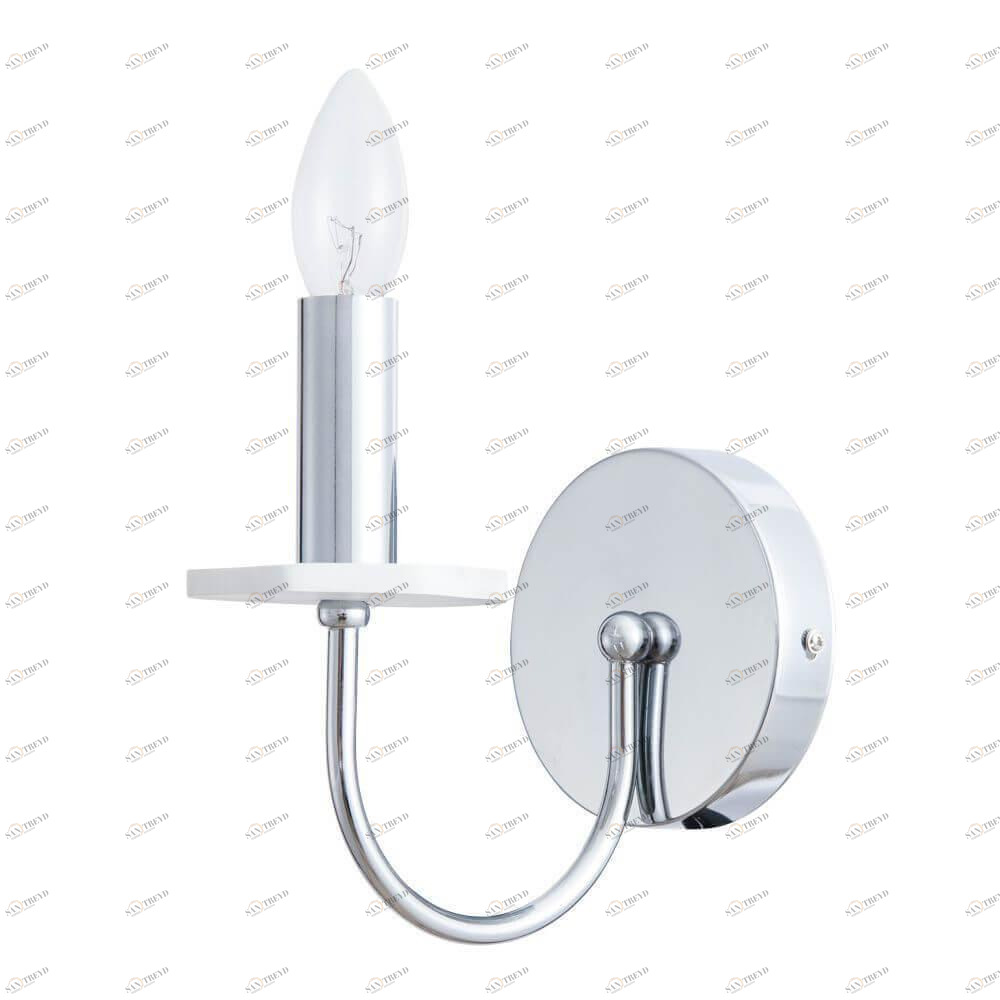 Бра настенное хром Arte Lamp A6062AP-1WH ARTE LAMP СВЕЧА 00-3928927 Хром 