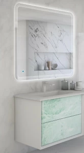 Мебель для ванной CEZARES BELLAGIO 70 Green Stone