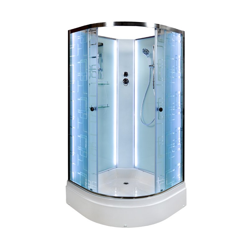 D120S R Душевая кабина DETO Серия D ЕМ2790 N LED - Вид №11