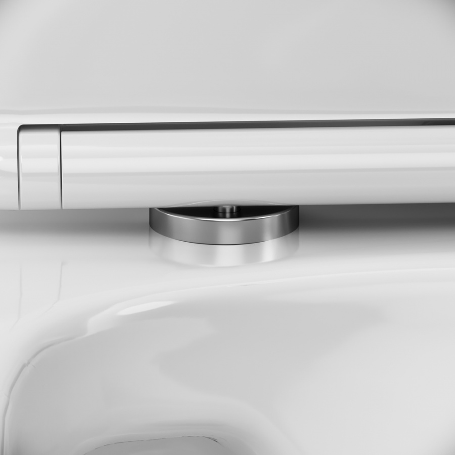 468600SC унитаз-компакт без ободка с сиденьем микролифт Damixa Palace Grand  - Вид №5