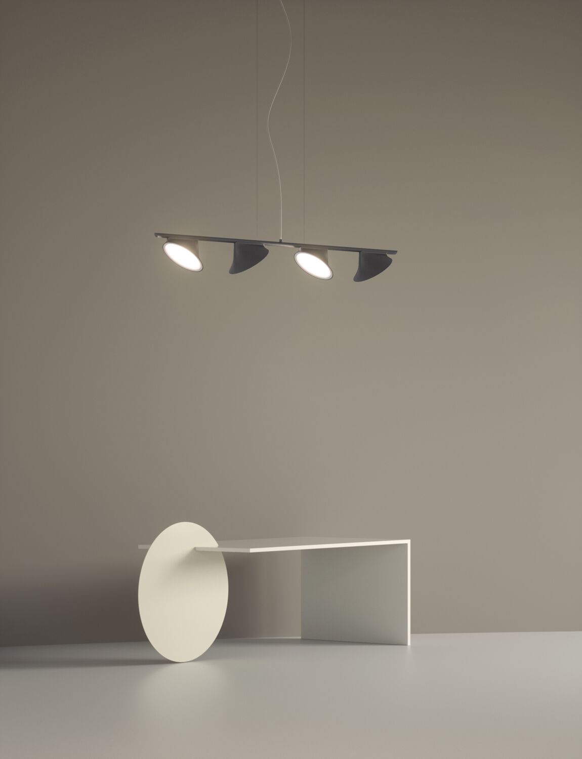 Алюминиевый светодиодный подвесной светильник AXOLIGHT Orchid ARCH-00101499 - Вид №4