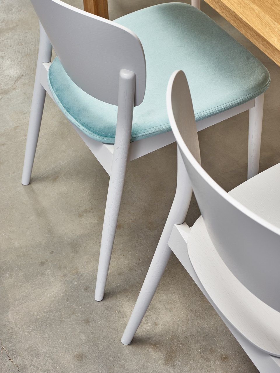 Деревянный штабелируемый стул с мягким сиденьем TON VALENCIA 313 382 ARCH-00146065 - Вид №7