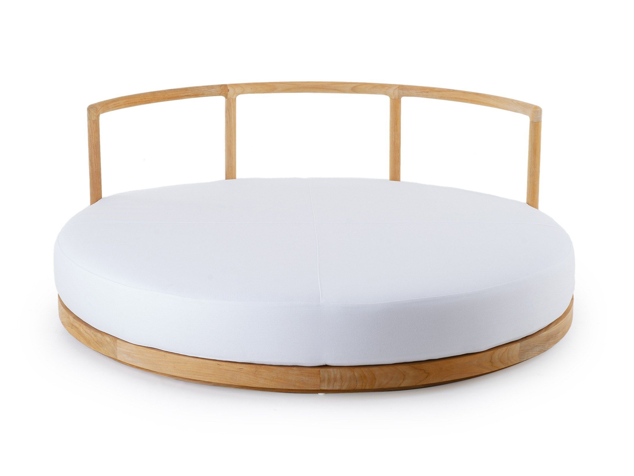 Садовая кровать из акрила и тика Unopiù Pevero ARCH-00132400