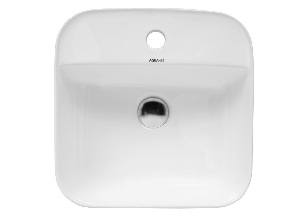 CITY2 Накладная раковина на столешницу  квадратная Aquanet  - Вид №4
