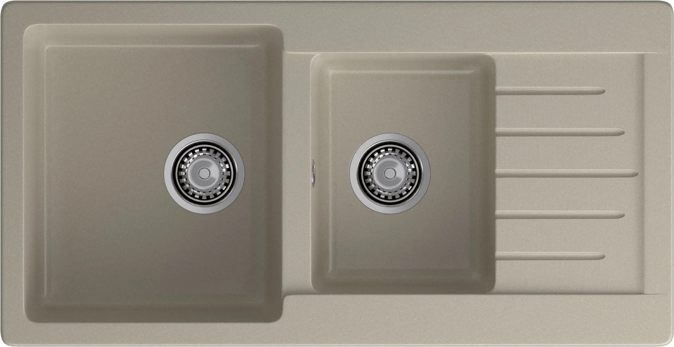 Кухонная мойка P-980KL GRANFEST PRACTIK