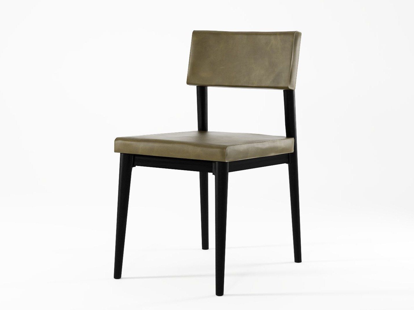 Мягкий стул для ресторана из массива дерева KARPENTER Винтаж ARCH-00059629 - Вид №53