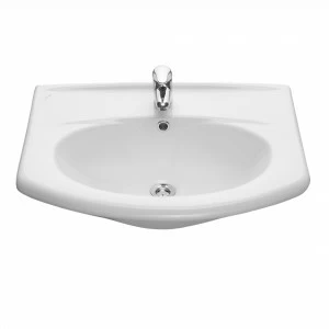 1.3120.7.S00.11B.0 Подвесная раковина настенная прямоугольная SANTERI  белая