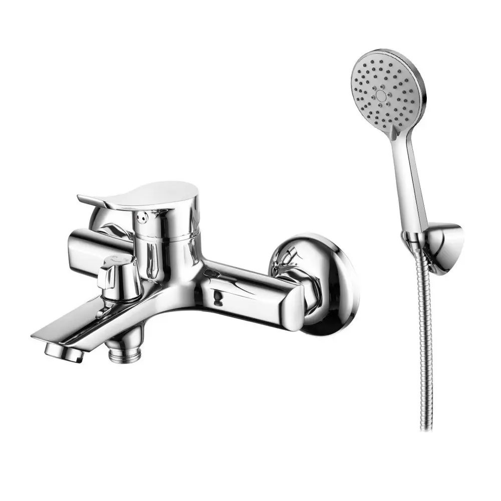 IDDIS Shape - компактный смеситель для ванны с душевым комплектом 86588918 STLM-1581099