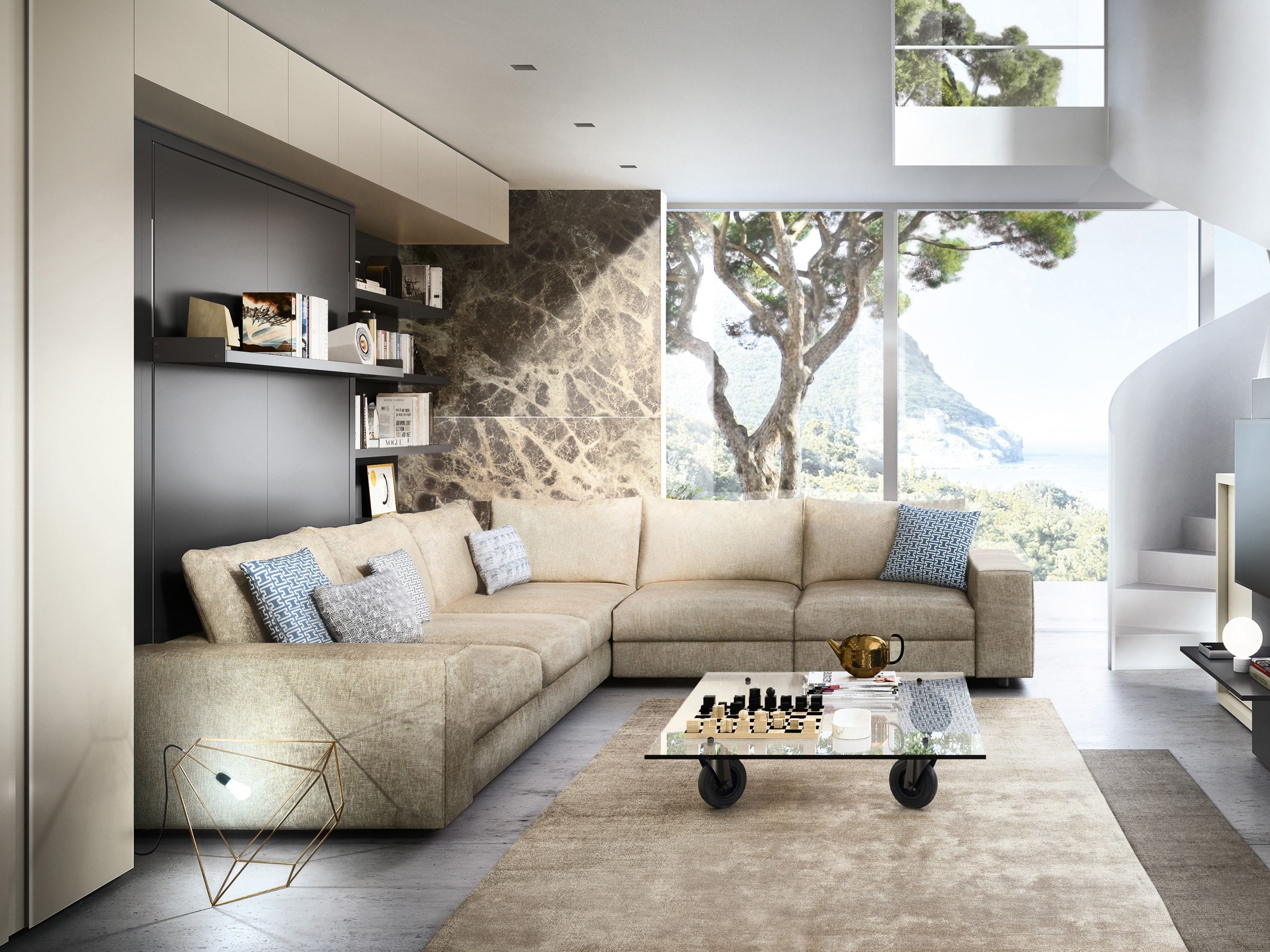 Диван-трансформер из ткани CLEI Tango ARCH-00136330