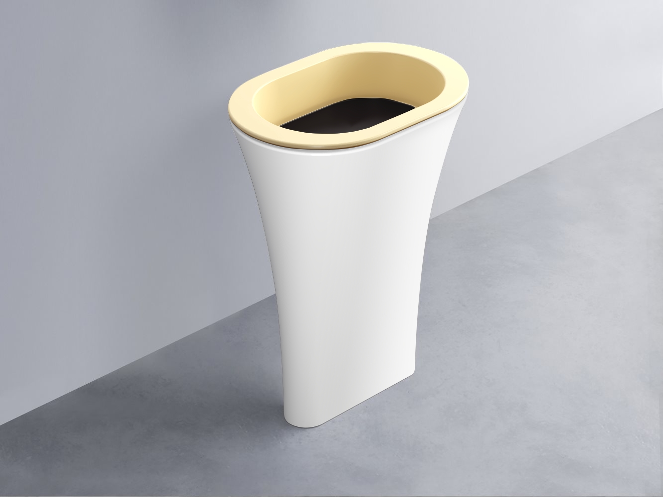 AMLA65-CN+AMPILO-LV+AMCOLO-BL Раковина Amedeo Ovale отдельностоящая cielo Enjoy + Amedeo Ceramica Cielo