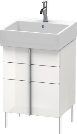 VA658405252 Vero Air Тумбочка напольная Европейский дуб, декор Duravit - Вид №2