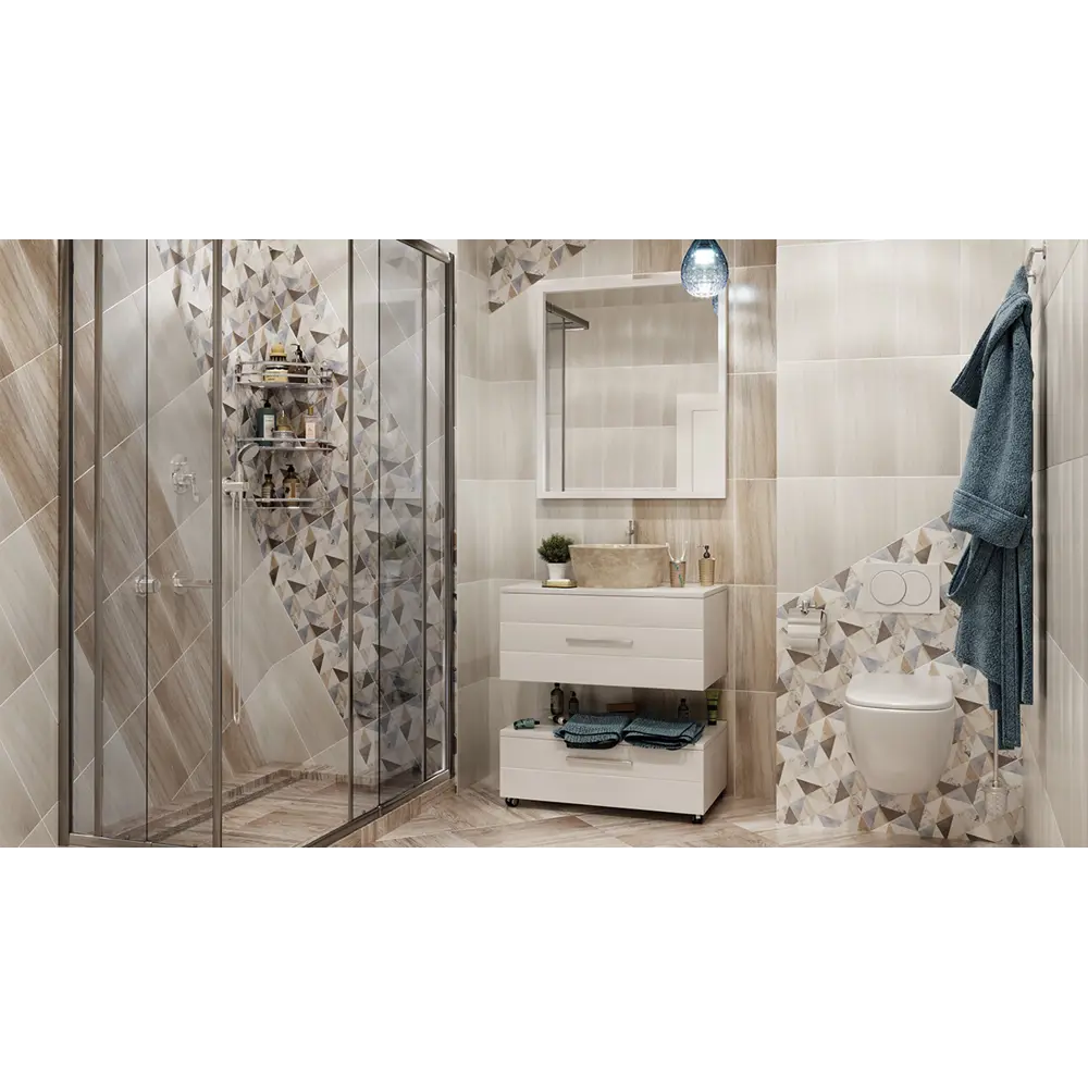 Керамогранит «Шервуд» 45х45 см 1.42 м2 цвет бежевый LB CERAMICS STLM-2028139 - Вид №6