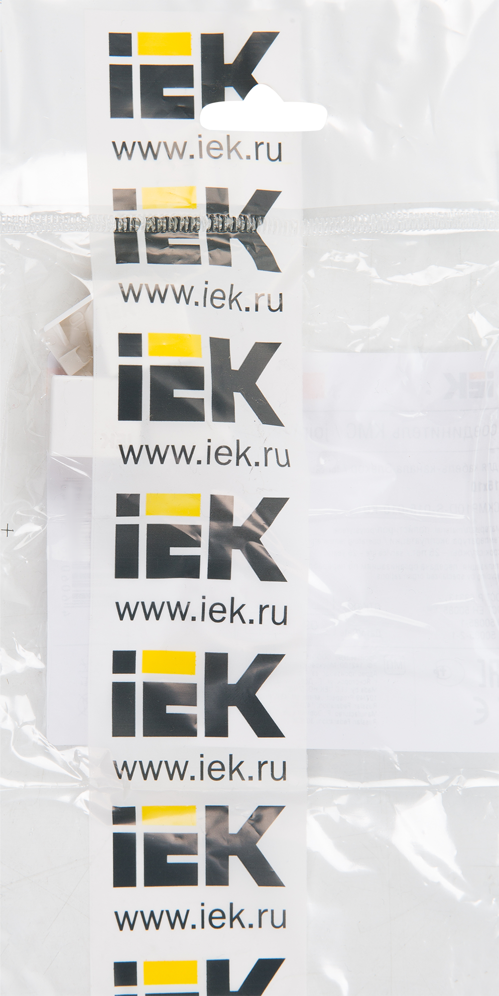 82377855 Соединение для кабель-канала КМС 15х10 мм цвет белый 4 шт. STLM-0025840 IEK  - Вид №1