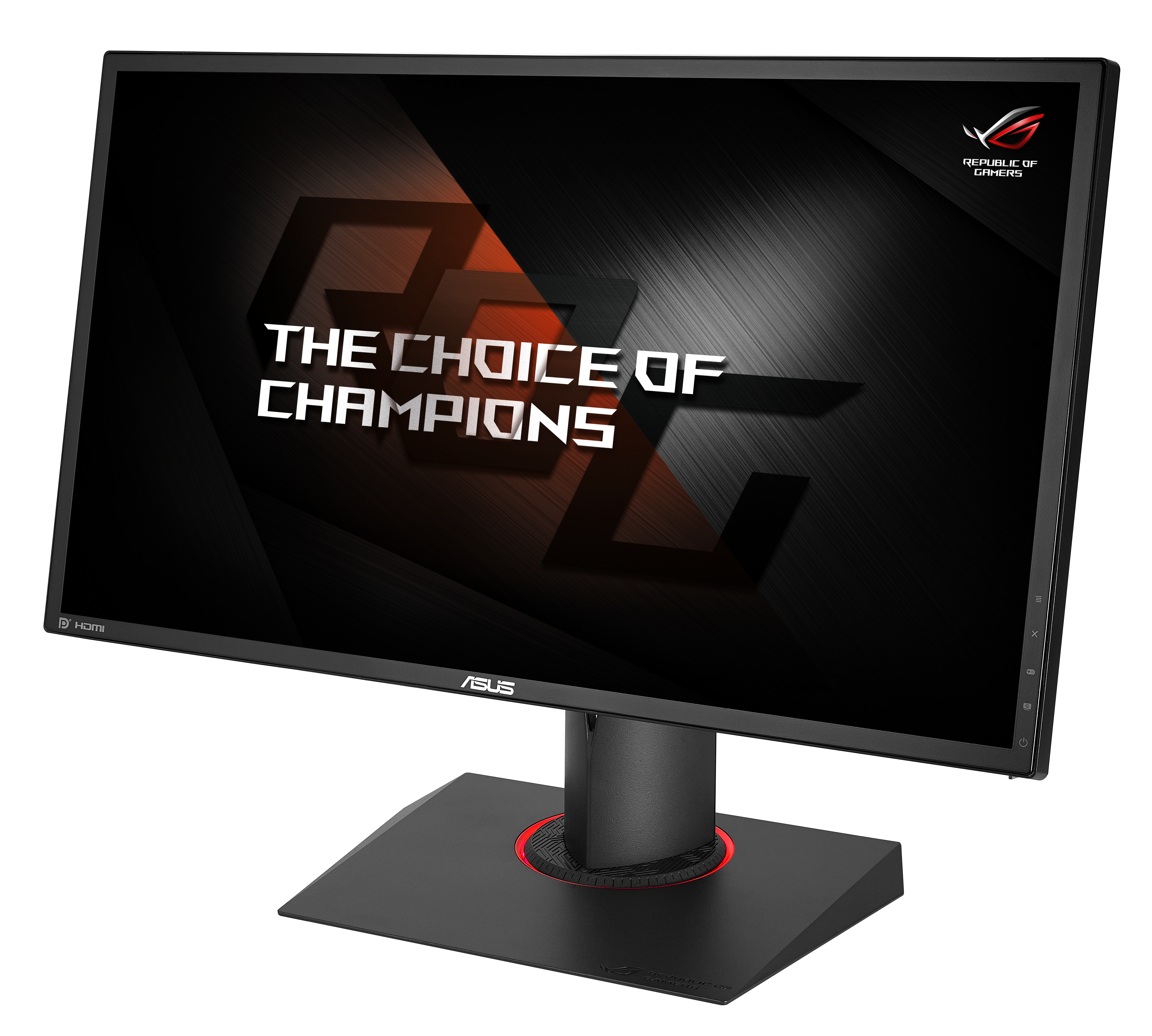 PG248Q, 90LM02J0-B01370 rog swift pg248q, 24'' fhd (1920x1080) gaming monitor, 1ms, up to 180hz, dp, hdmi, usb3.0, g-sync ASUS ASUS ROG Santreyd  - Вид №4