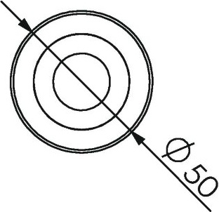 11031A Крючок подвесной цвет хром LANGBERGER BURANO - Вид №2