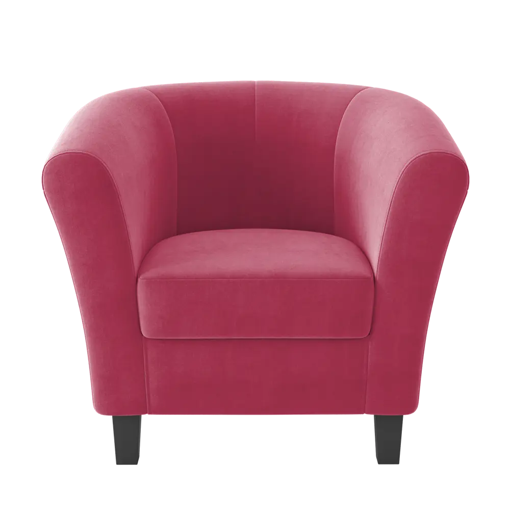 Кресло полиэстер Seasons Марсель CAMARO84 красное 85x73x77 см STLM-2158218 - Вид №1