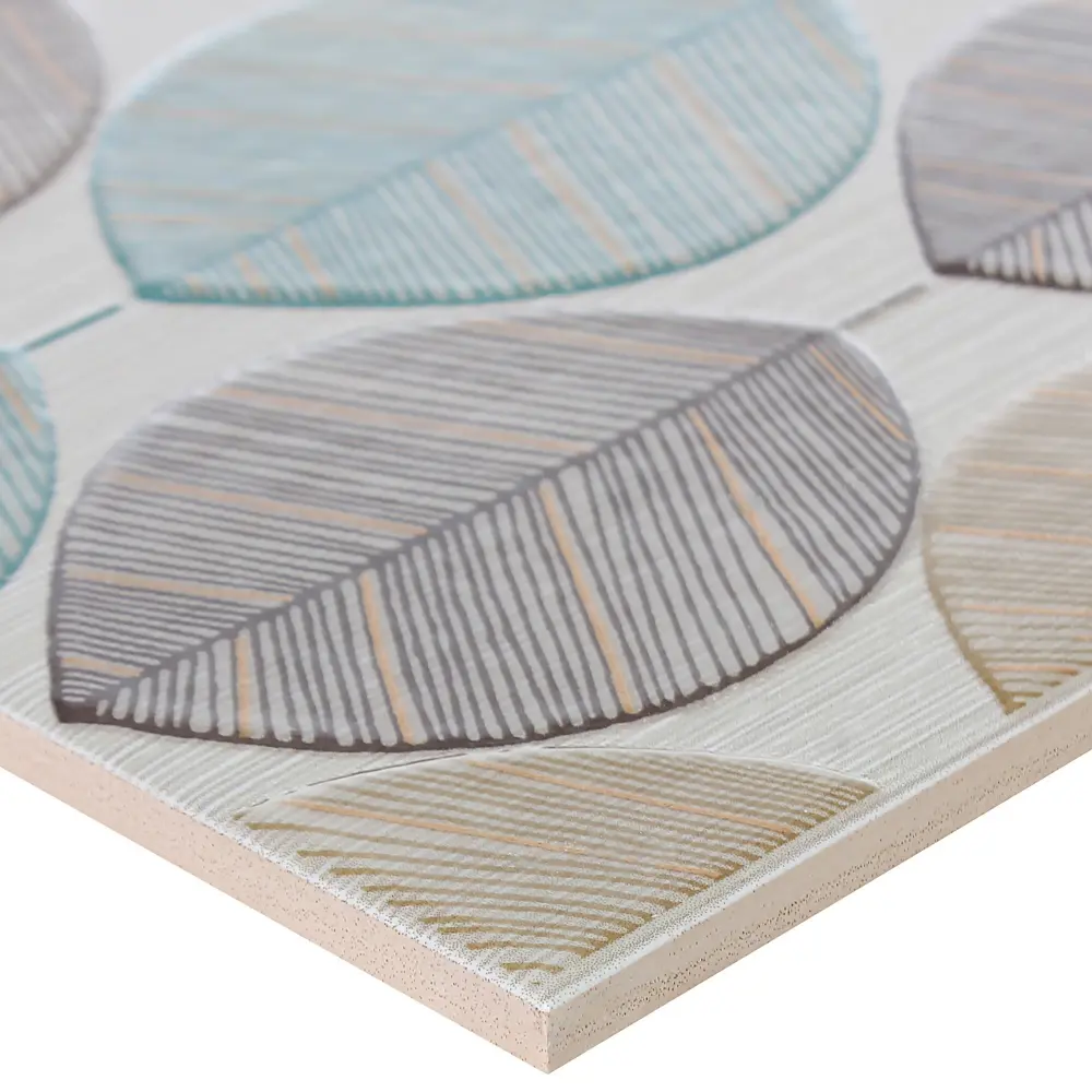 Декор Хельга «Листья», 20х30 см Kerama Marazzi STLM-2052302 - Вид №2