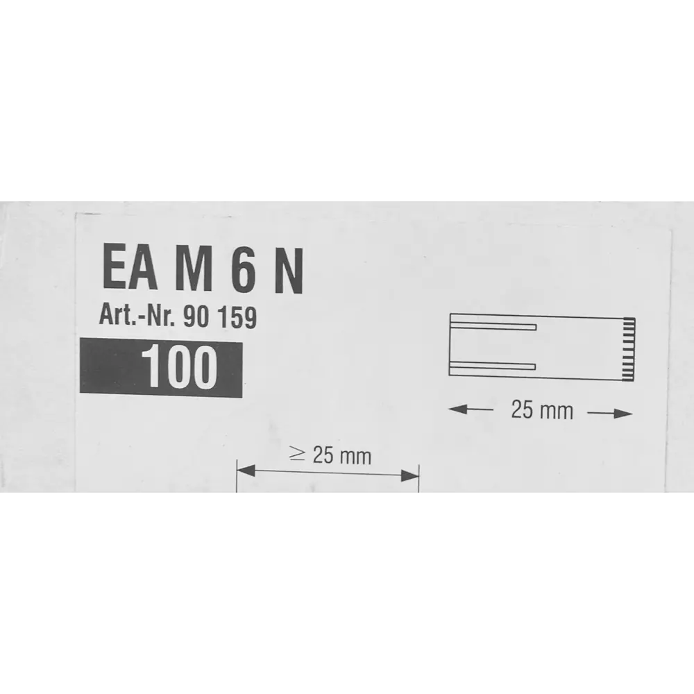 Забивной анкер Fischer EA N 8x25 мм, 100 шт STLM-2128245 - Вид №4
