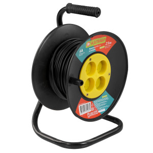 Удлинитель силовой Калибр УСК-25 черный 9104706