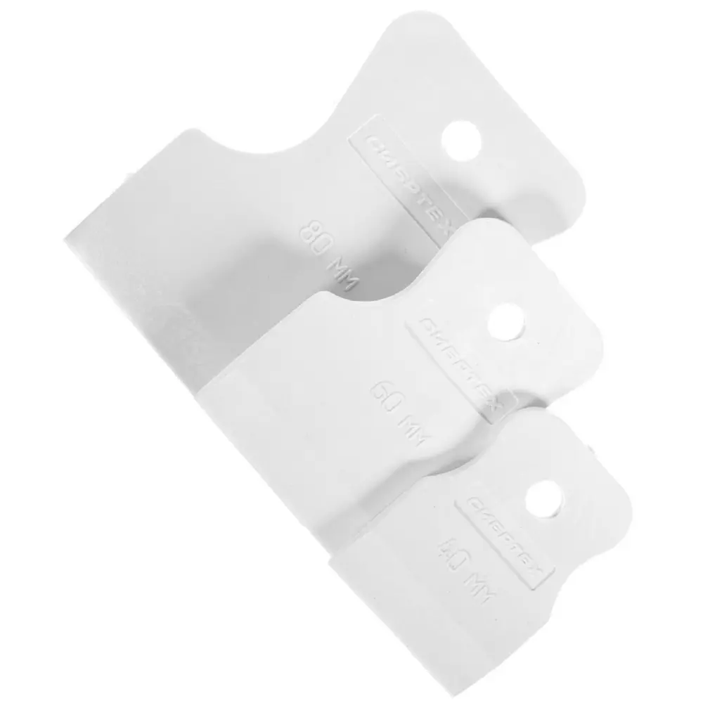 Набор шпателей Сибртех белая резина 40/60/80 мм, 3 шт STLM-2197208